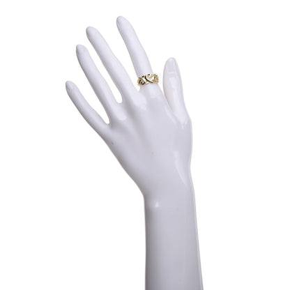 Tiffany 18K Yellow Gold Paloma Picasso Loving Heart Ring 52 6 2 of 7
