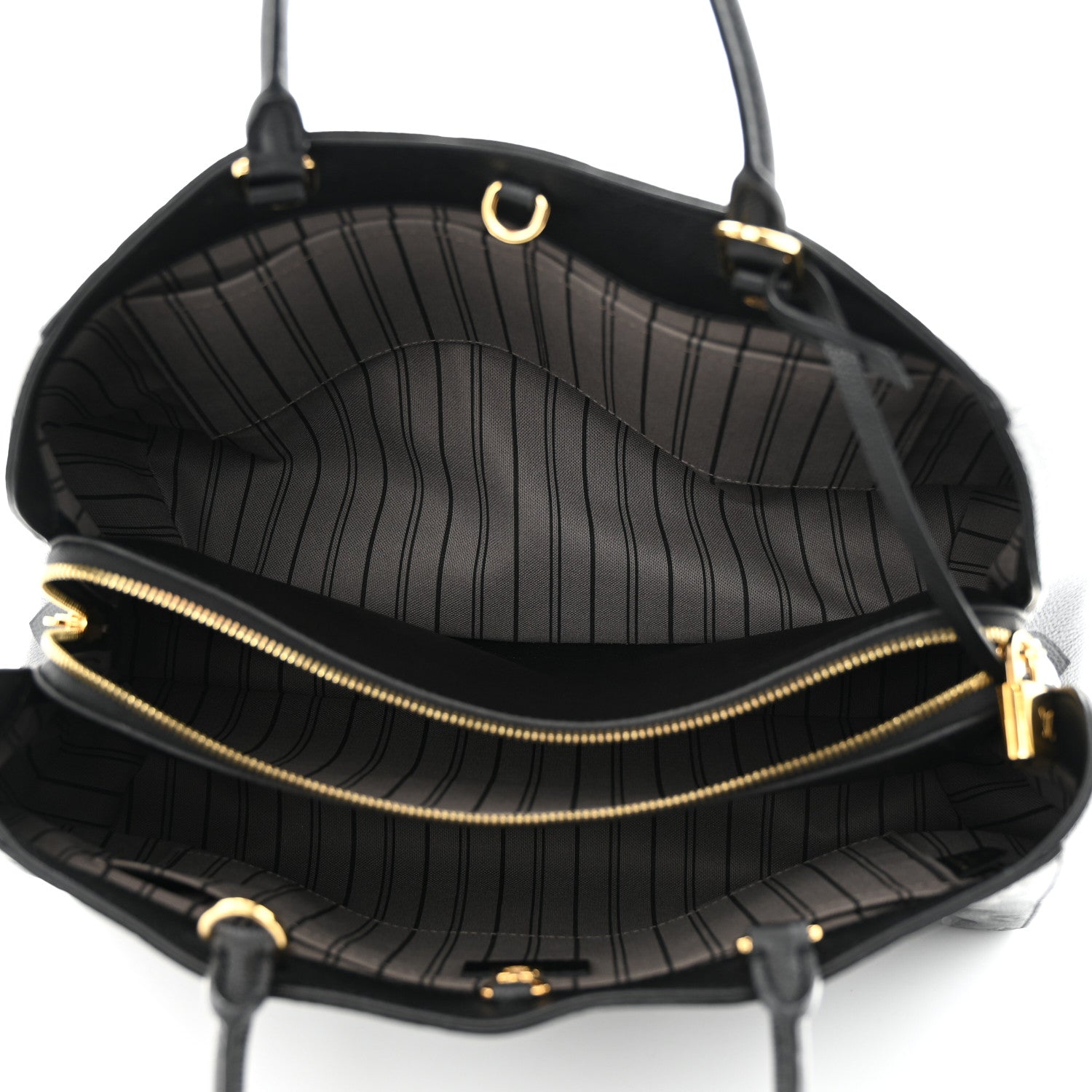 Louis Vuitton Empreinte Montaigne GM Black 5 of 10