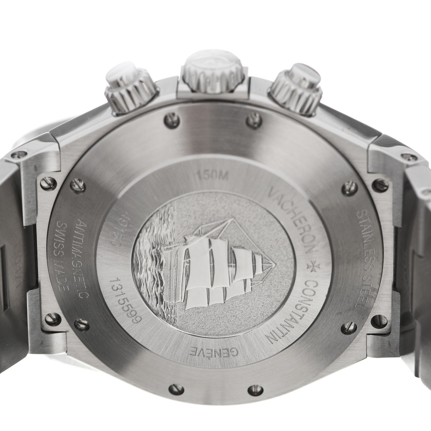 Stainless Steel 42mm Overseas Chronograph Automatic Watch 49150/B01A