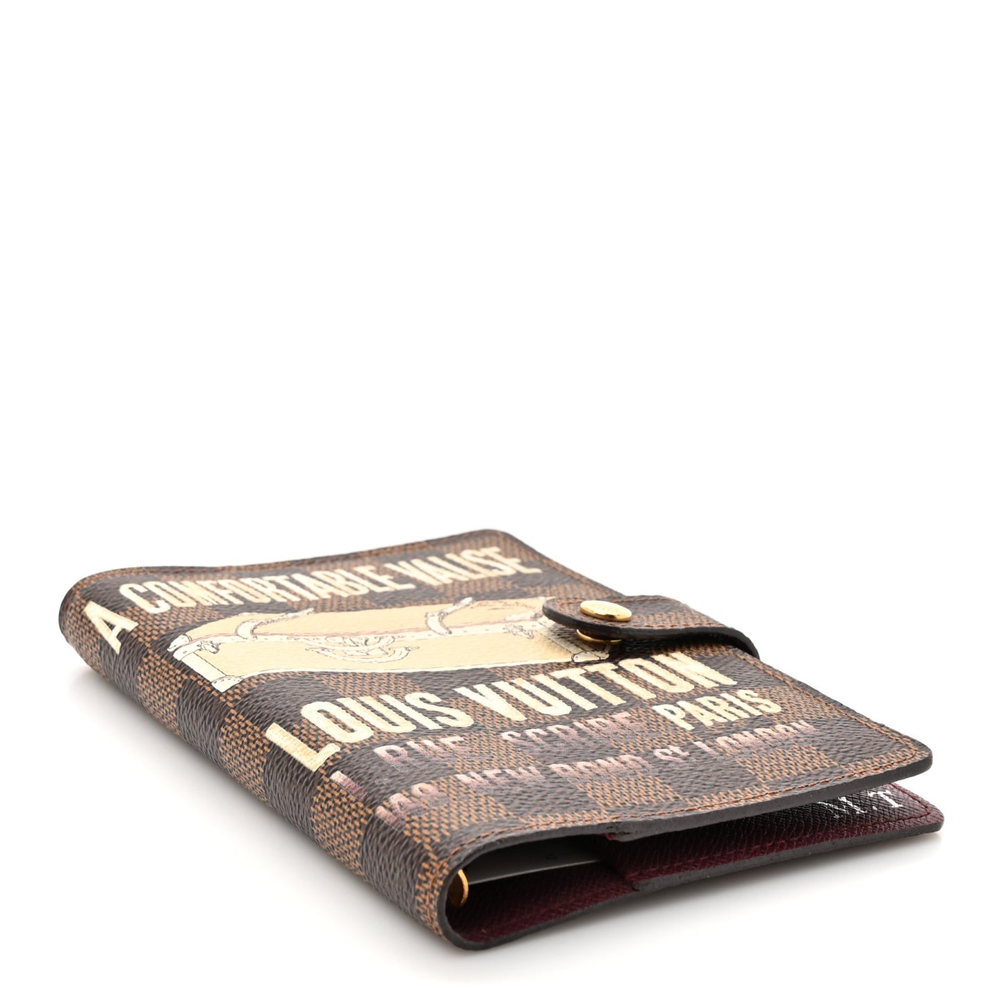 Damier Ebene Valise Small Ring Agenda Cover