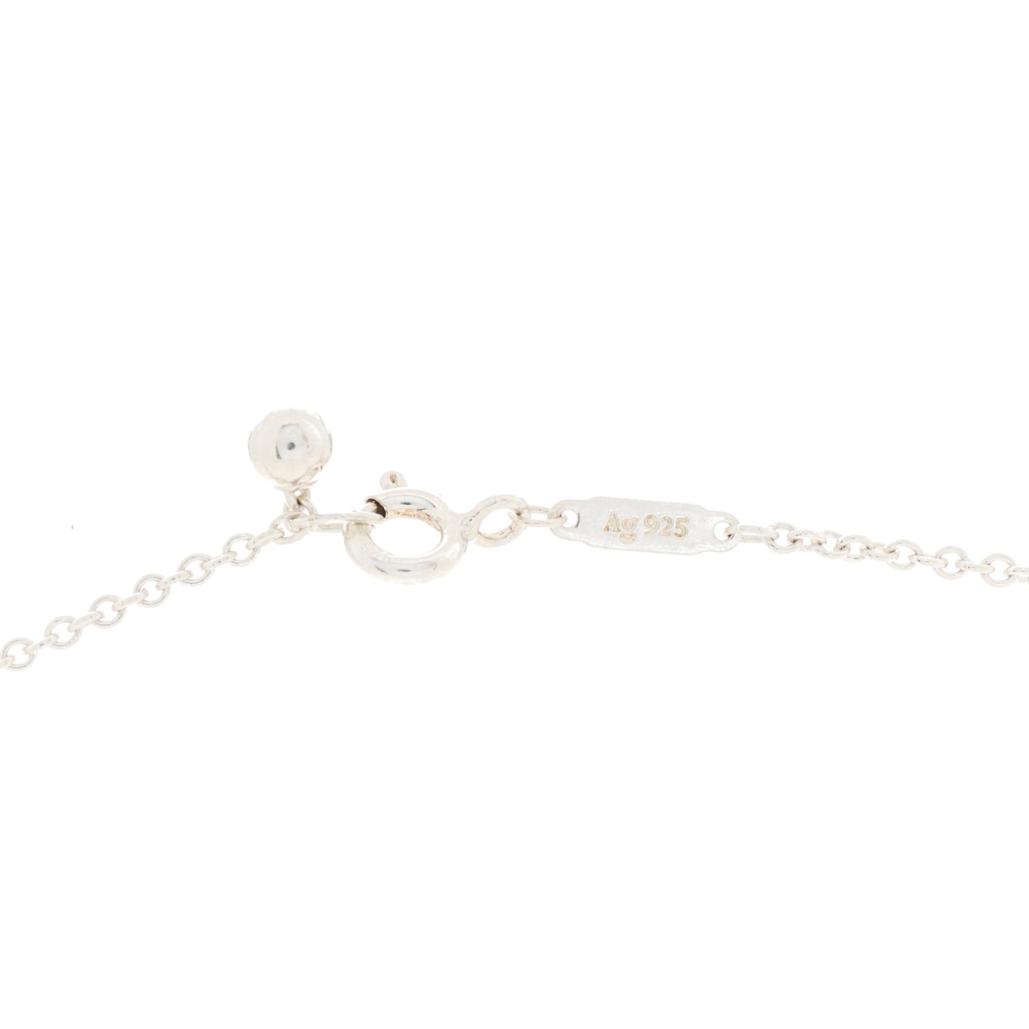 Sterling Silver 19mm HardWear Ball Pendant Necklace