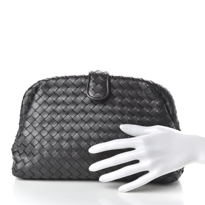 Bottega Veneta Nappa Intrecciato The Lauren 1980 Clutch Ebano 2 of 9