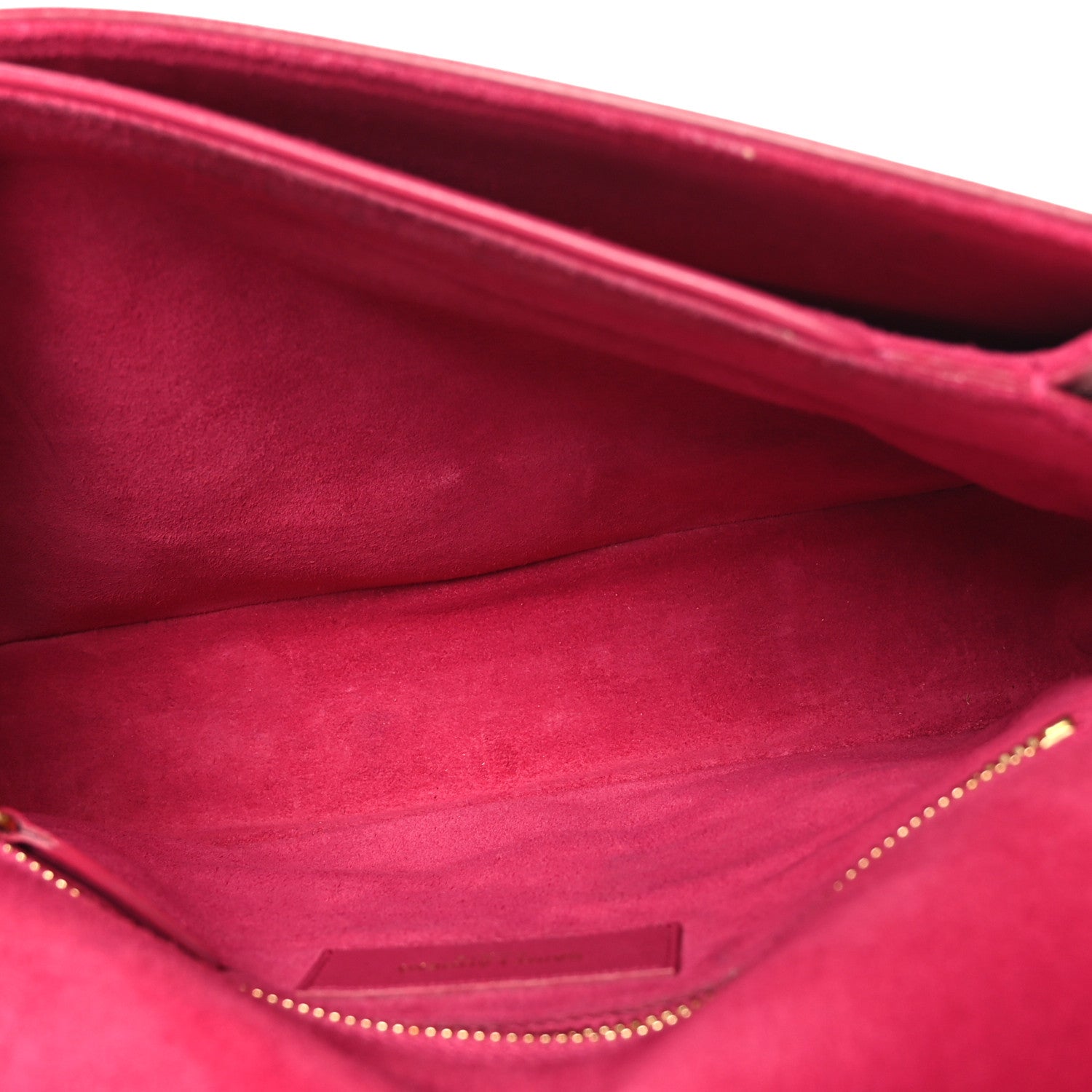 Saint Laurent Calfskin Classic Y Satchel Fuchsia 5 of 10