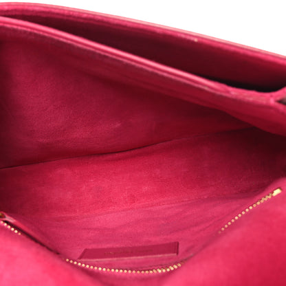 Saint Laurent Calfskin Classic Y Satchel Fuchsia 5 of 10