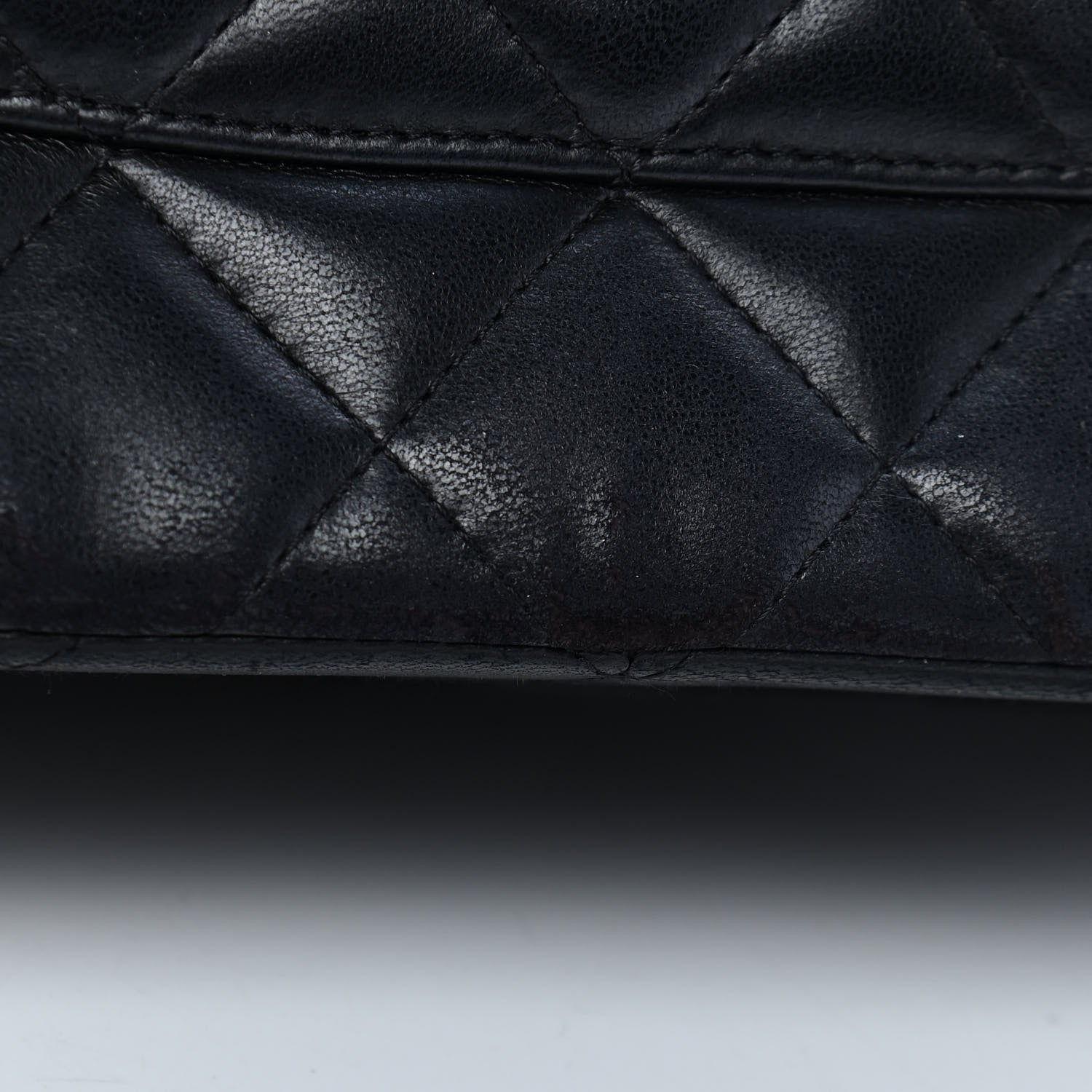 Chanel Lambskin Quilted Jumbo Double Flap Black 25 of 25