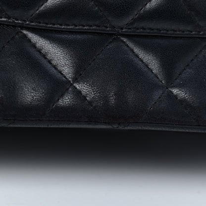 Chanel Lambskin Quilted Jumbo Double Flap Black 25 of 25