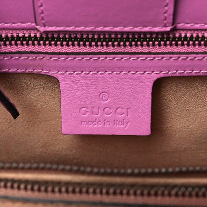 Gucci Calfskin Matelasse Small GG Marmont Tote Candy Mousse 6 of 10