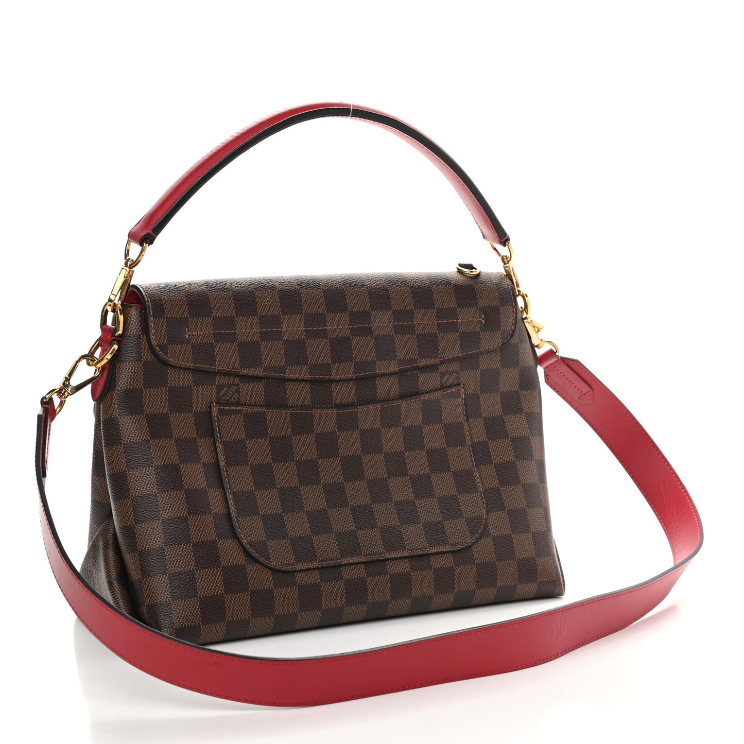 Damier Ebene Beaubourg MM Scarlet