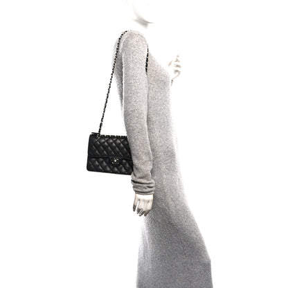 Chanel Caviar Quilted Small Double Flap Black 2 of 11