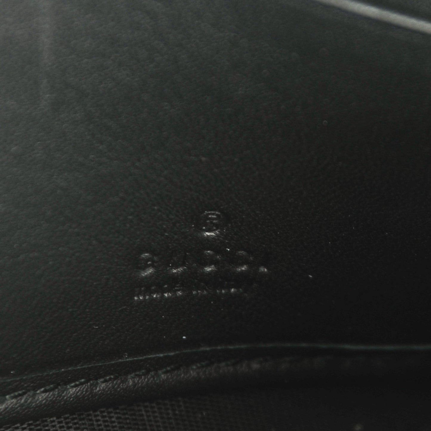 Moon Calfskin Icon Continental Wallet Black