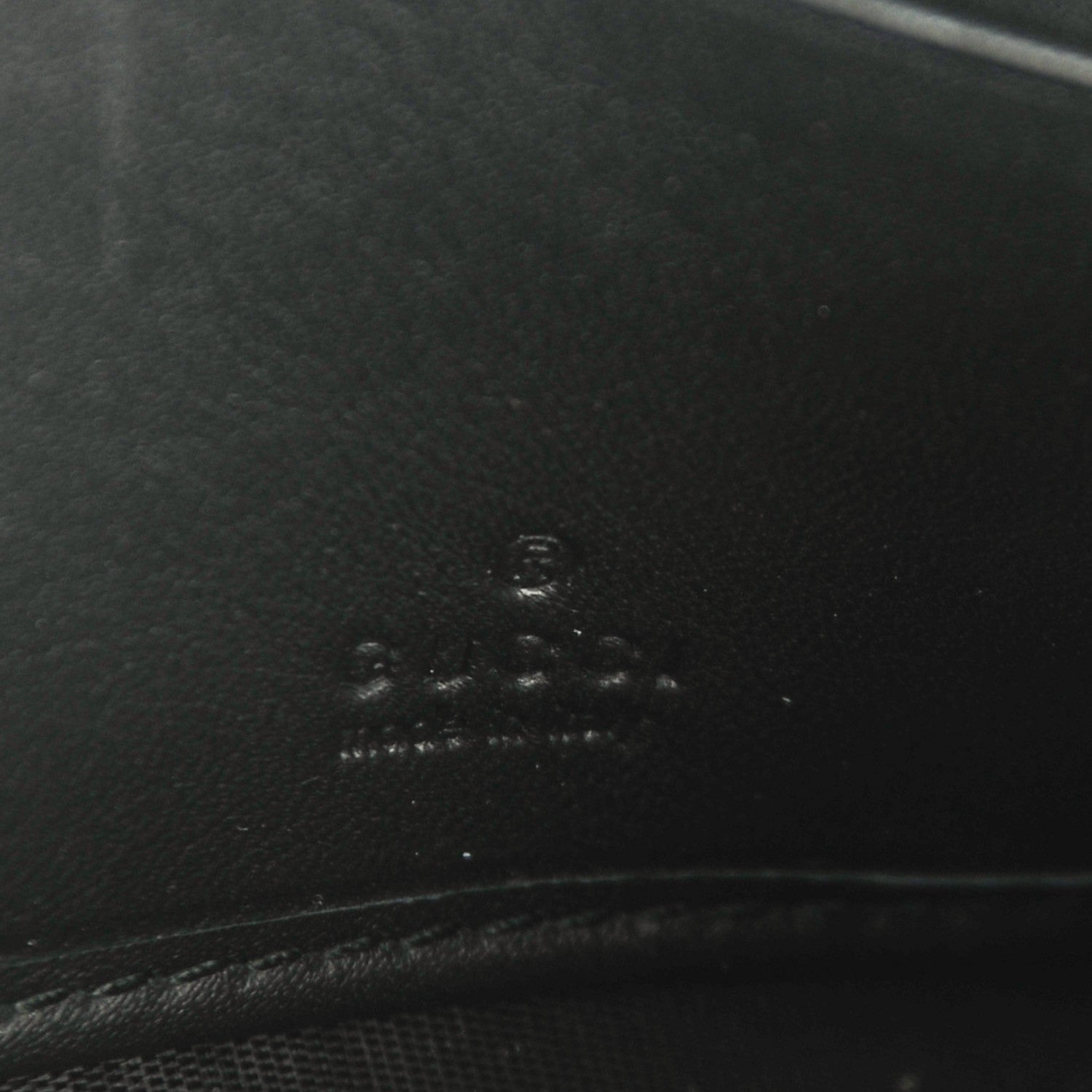 Gucci Moon Calfskin Icon Continental Wallet Black 6 of 7