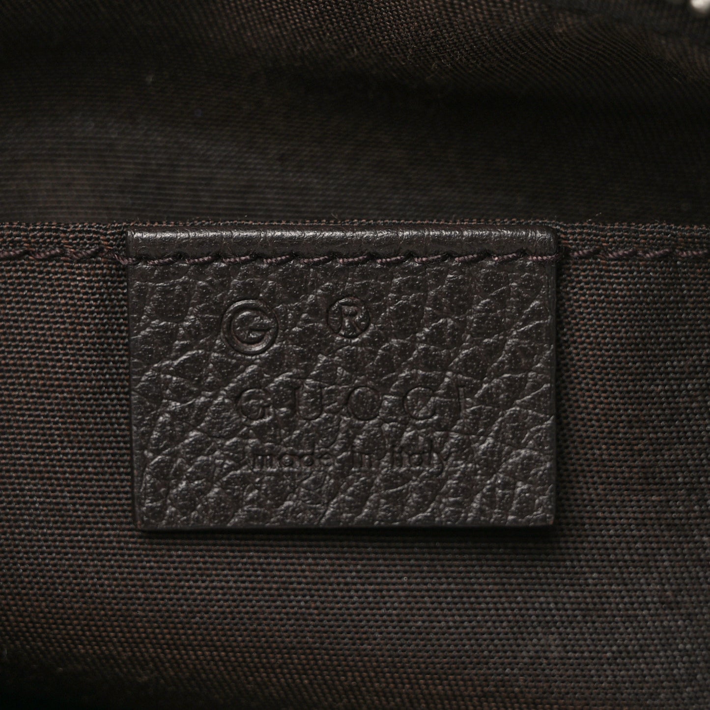 Monogram Belt Bag Dark Brown