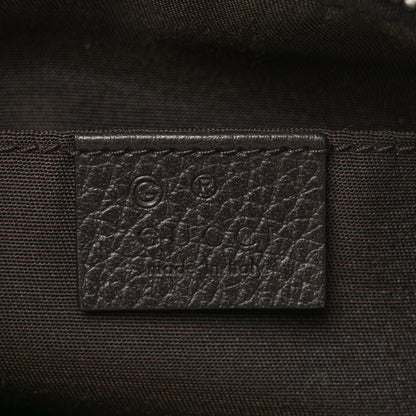 Gucci Monogram Belt Bag Dark Brown 6 of 10