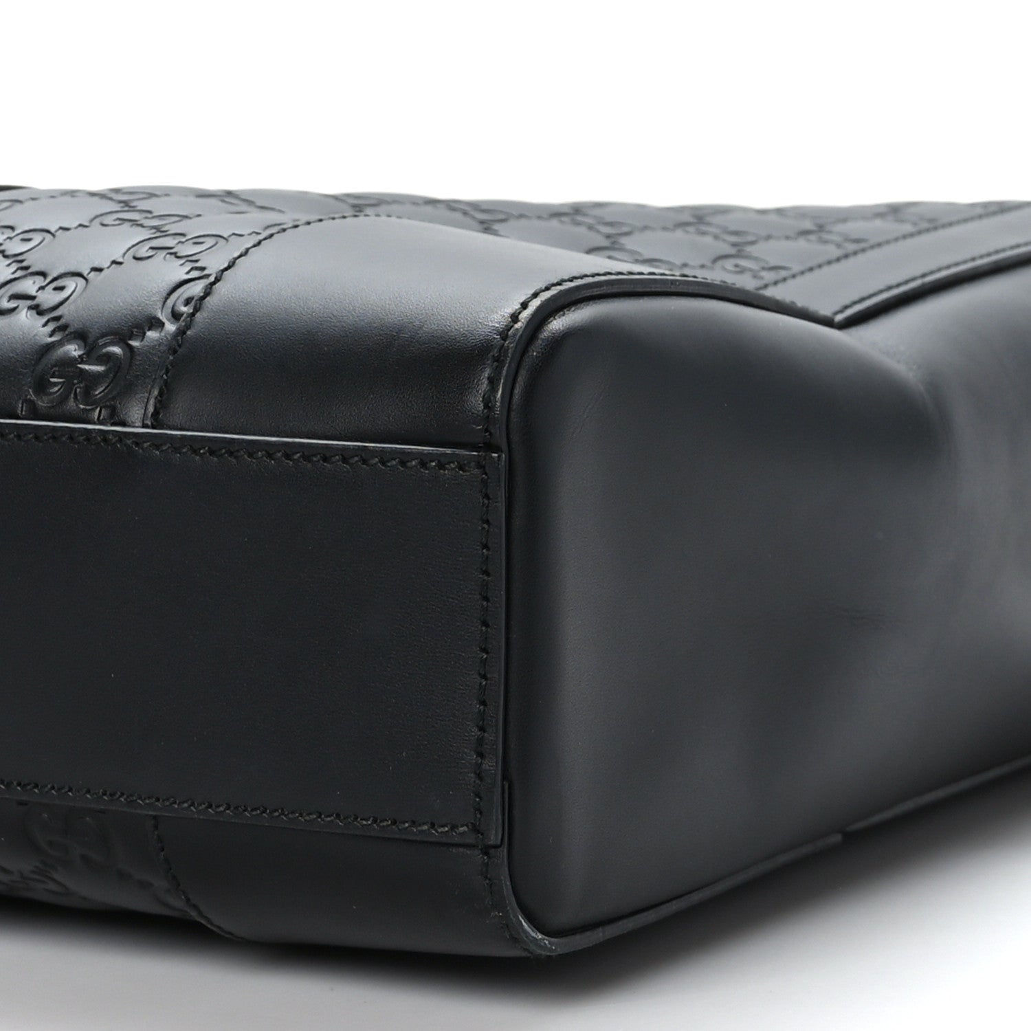 Gucci Guccissima Signature Eden Briefcase Black 9 of 9