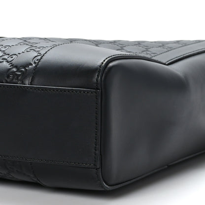 Gucci Guccissima Signature Eden Briefcase Black 9 of 9