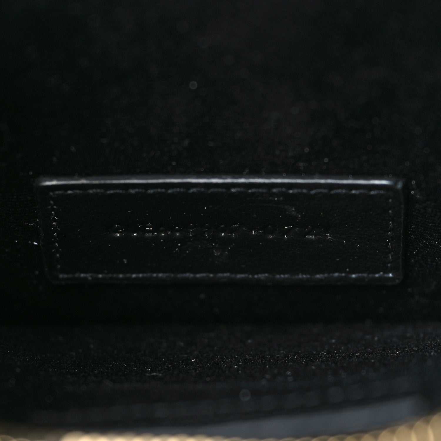 Saint Laurent Snakeskin Pouch With Chain Black 6 of 8