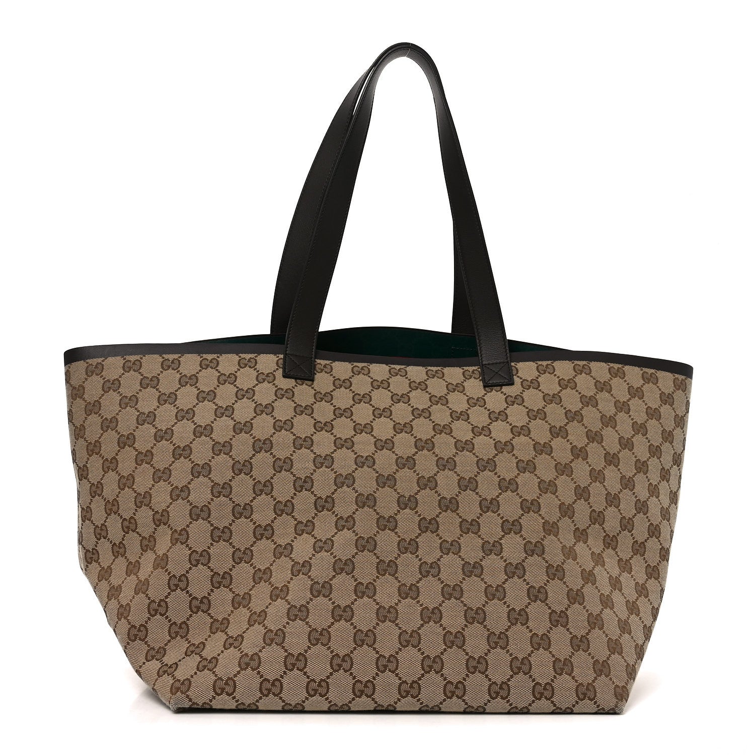 Gucci Monogram Medium Totissima Shopping Tote Beige Ebony 1 of 9