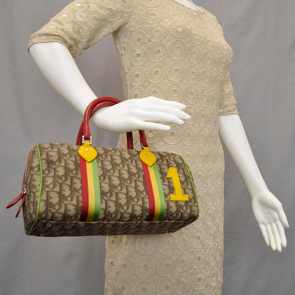 Christian Dior Monogram Rasta Boston Beige 2 of 9