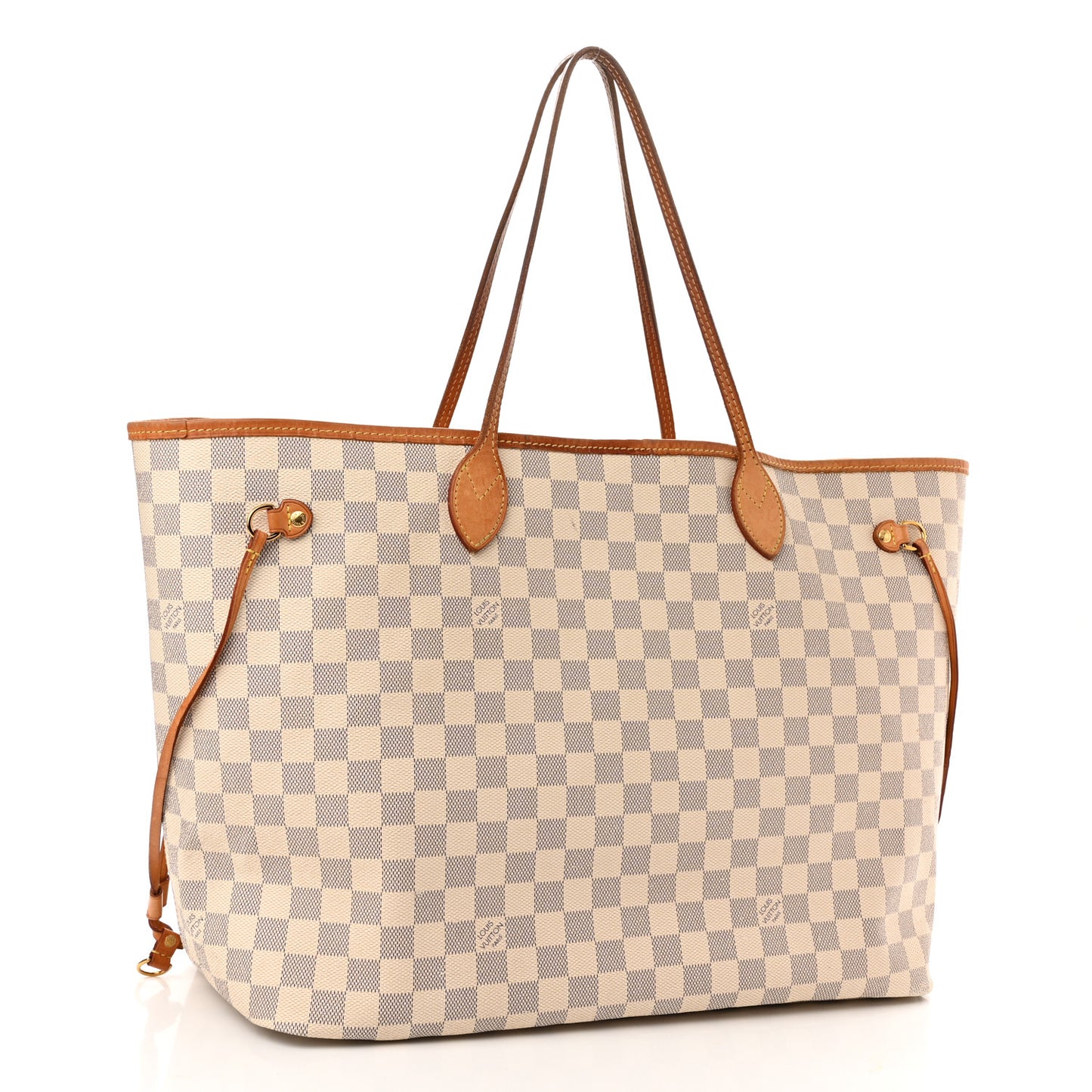 Damier Azur Neo Neverfull GM Rose Ballerine