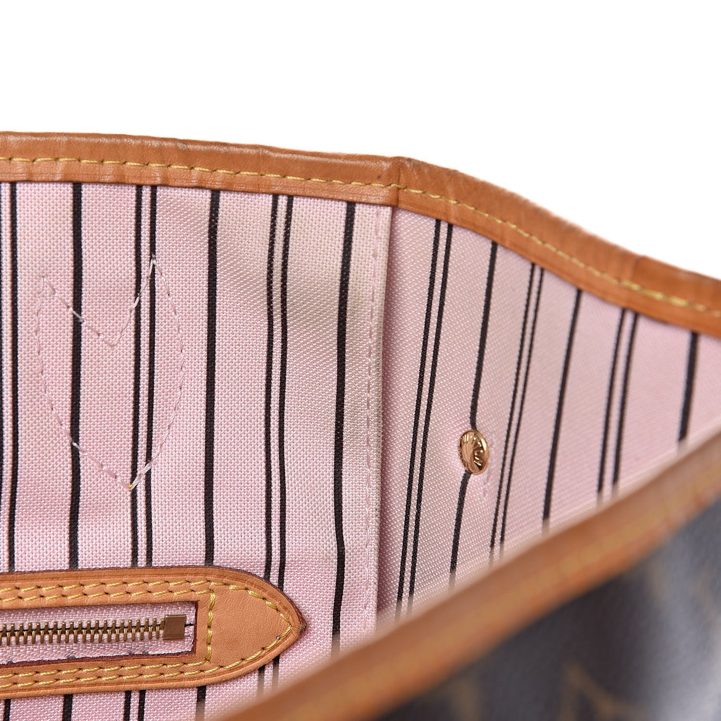 Monogram Neo Neverfull MM Rose Ballerine