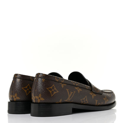 Louis Vuitton Monogram Chess Flat Loafer 37 4 of 8