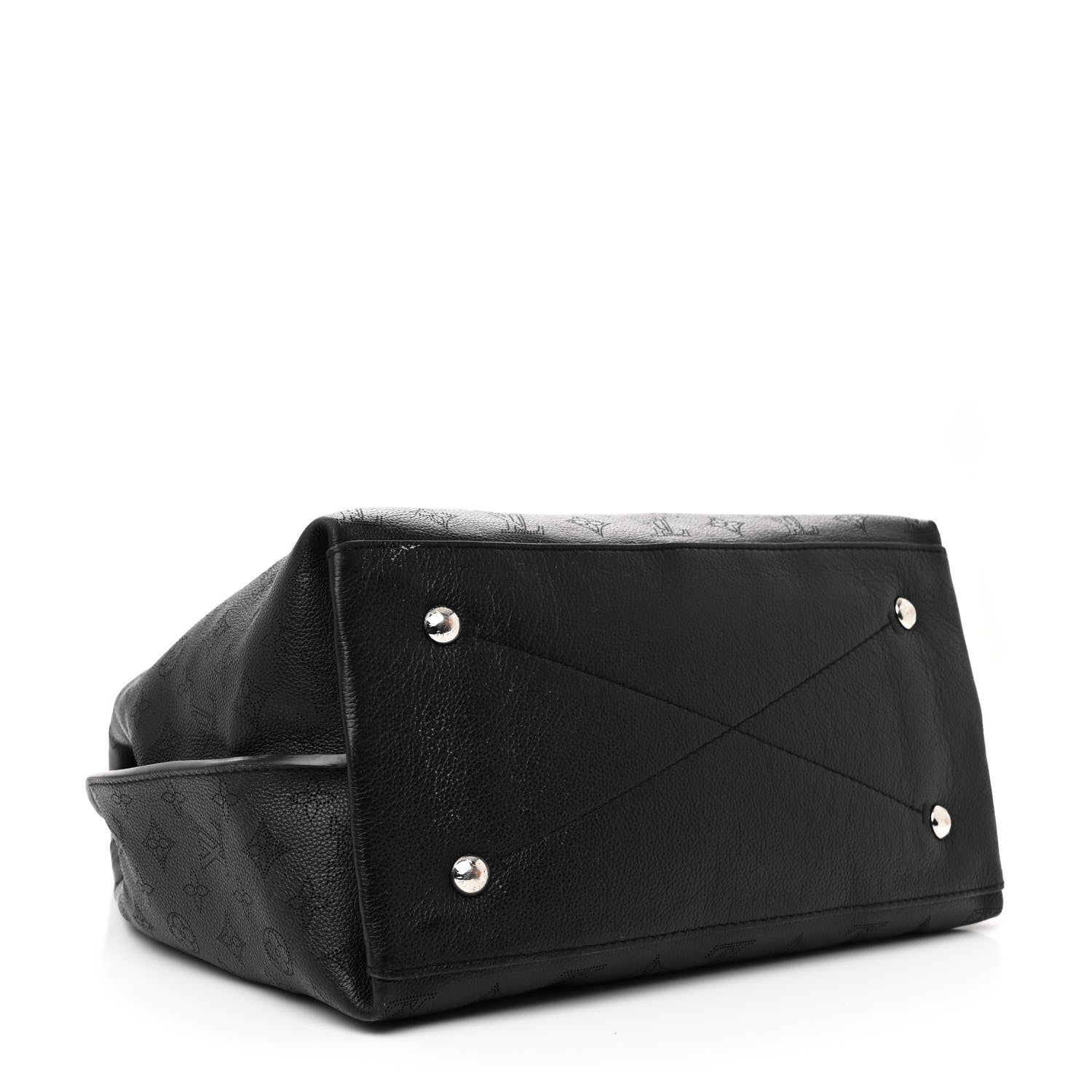 Louis Vuitton Mahina Carmel Hobo Black 4 of 12