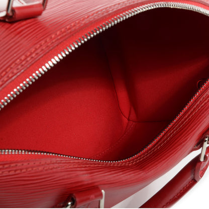 Louis Vuitton Epi Speedy 30 Rouge 5 of 7
