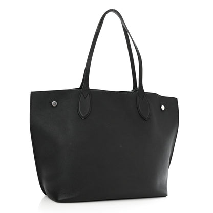 Louis Vuitton Calfskin Lockme Go Tote Black 3 of 10
