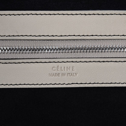 Celine Smooth Calfskin Large Coulisse Cabas Chalk 6 of 7