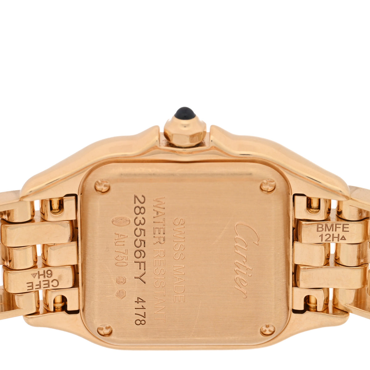 Cartier 18K Yellow Gold 22mm Panthere Quartz Watch 4 of 5