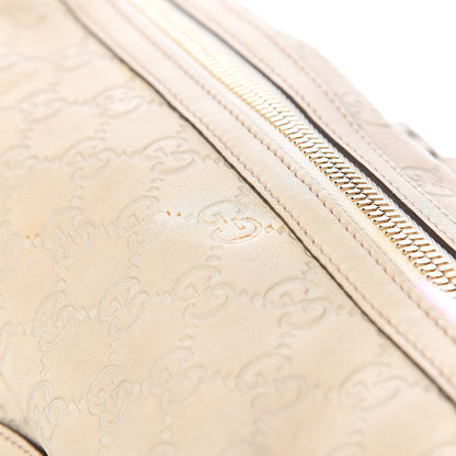 Gucci Guccissima 85th Anniversary Large Boston White 11 of 11