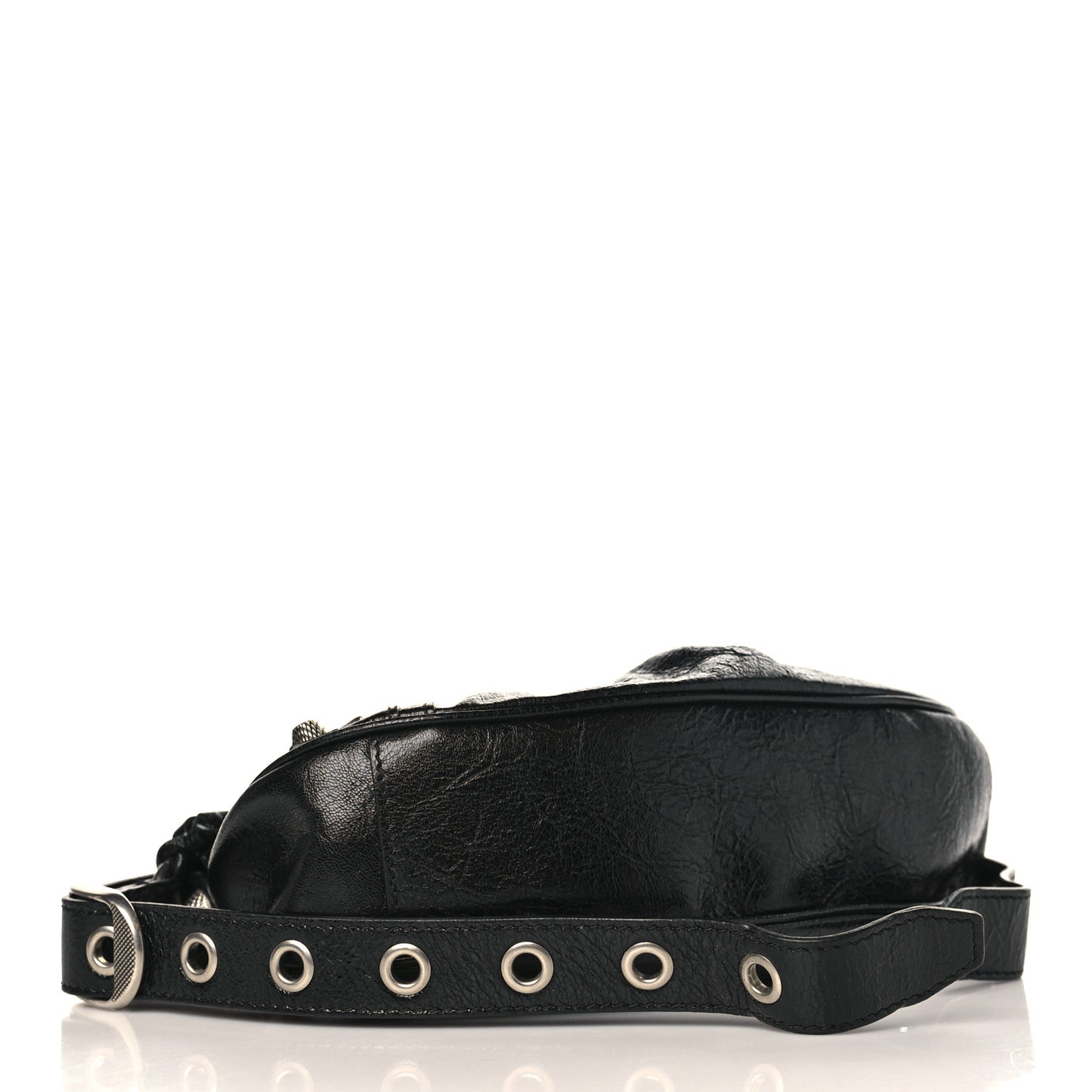 Agneau Arena Le Cagole Shoulder Bag XS Black