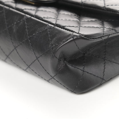 Chanel Aged Calfskin Quilted 2.55 Reissue 225 Flap Black 13 of 16