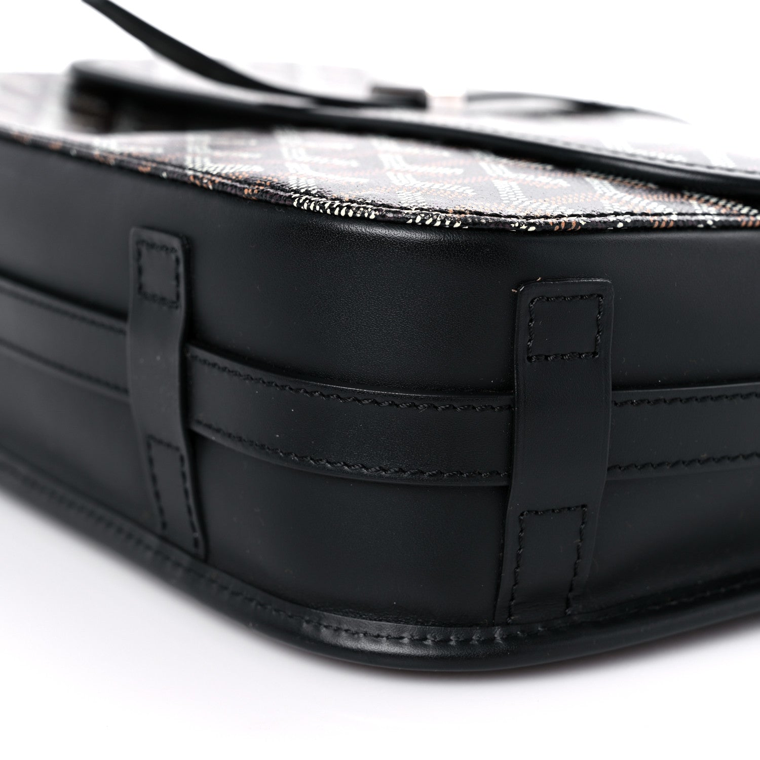 Goyard Goyardine Belvedere II MM Messenger Bag Black 8 of 12