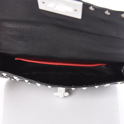 Valentino Garavani Lambskin Small Free Rockstud Spike Shoulder Bag Black 7 of 11
