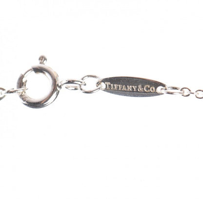 Tiffany Sterling Silver Diamond .09ctw Elsa Peretti Diamonds by the Yard Three Station Necklace 4 of 7