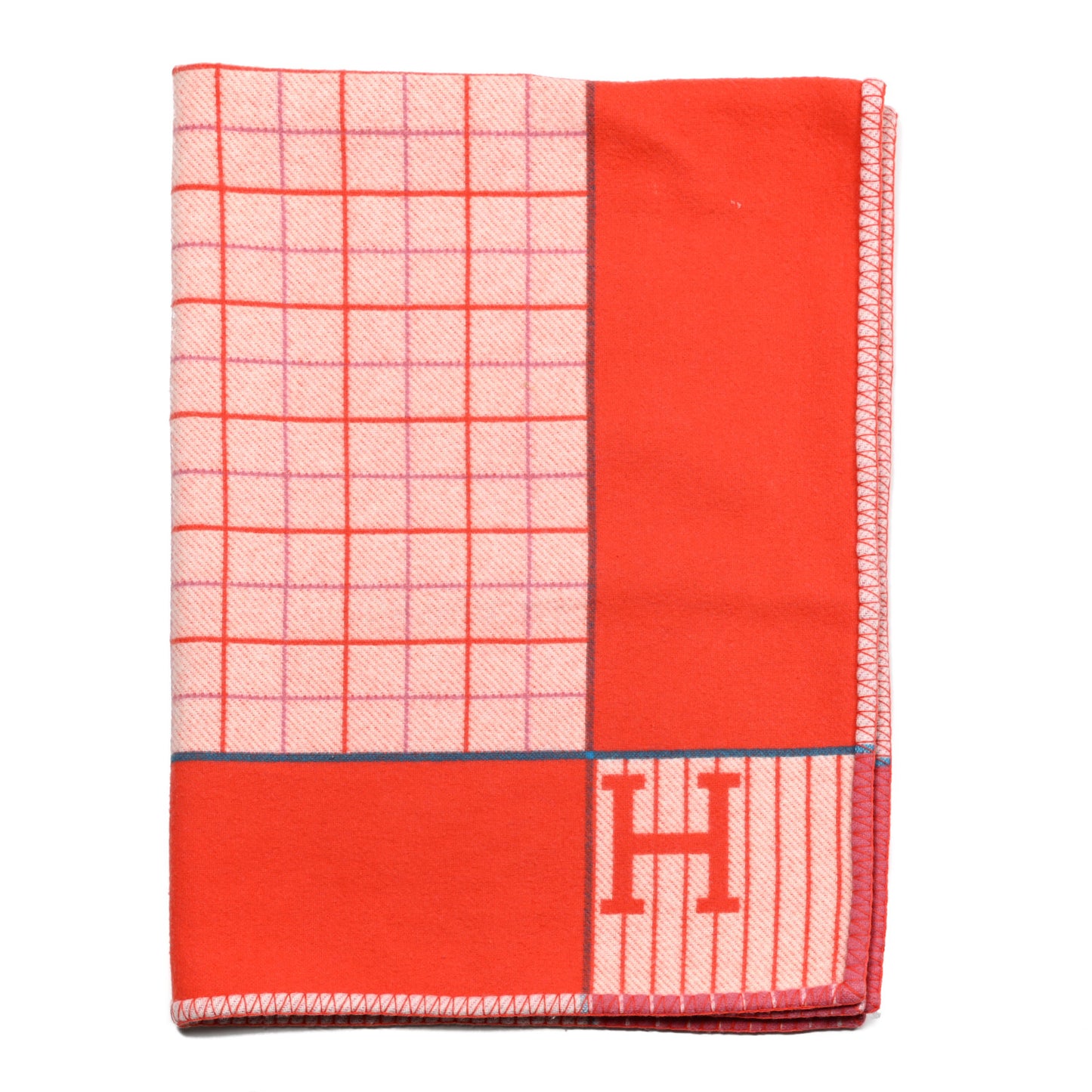 Wool Cashmere Avalon Passe-Passe Blanket Figue