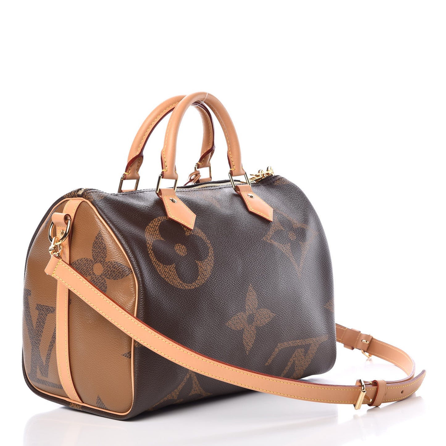 Reverse Monogram Giant Speedy Bandouliere 30