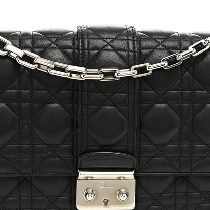 Christian Dior Lambskin Cannage Medium Miss Dior Flap Black 7 of 9