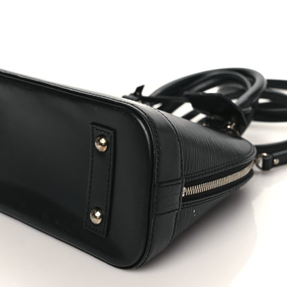 Louis Vuitton Epi Alma BB Black 8 of 10