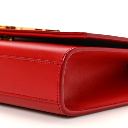 Saint Laurent Smooth Calfskin Medium Classic Monogram Kate Tassel Satchel Lipstick Red 8 of 10