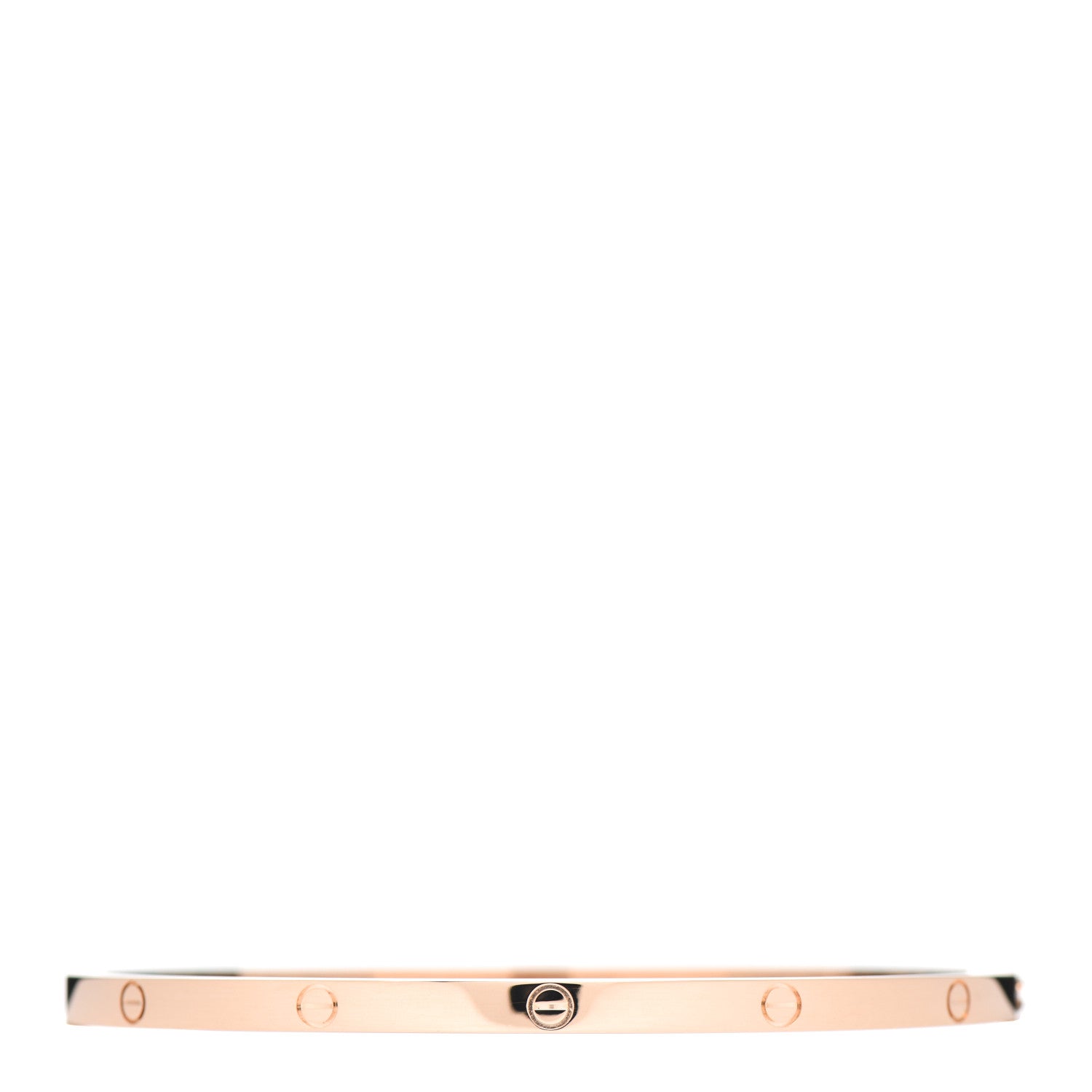 Cartier 18K Pink Gold Small LOVE Bracelet 18 1 of 5