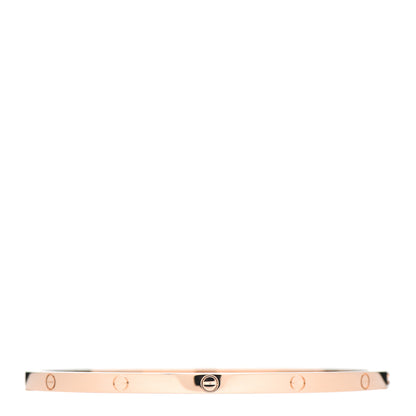 Cartier 18K Pink Gold Small LOVE Bracelet 18 1 of 5