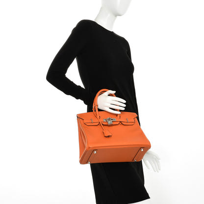 Hermes Epsom Birkin 30 Orange 2 of 25