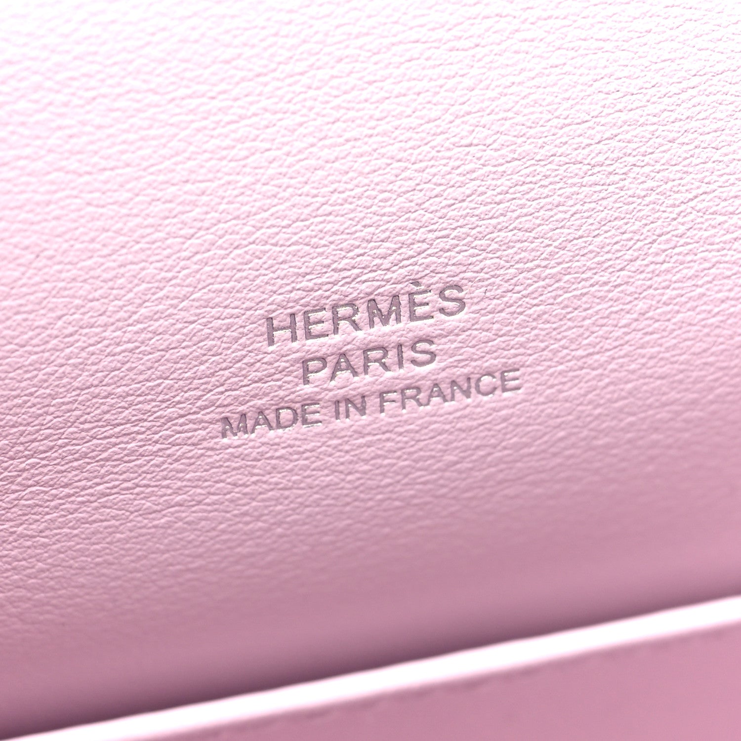 Hermes Swift Kelly Pochette Clutch Mauve Pale 6 of 10
