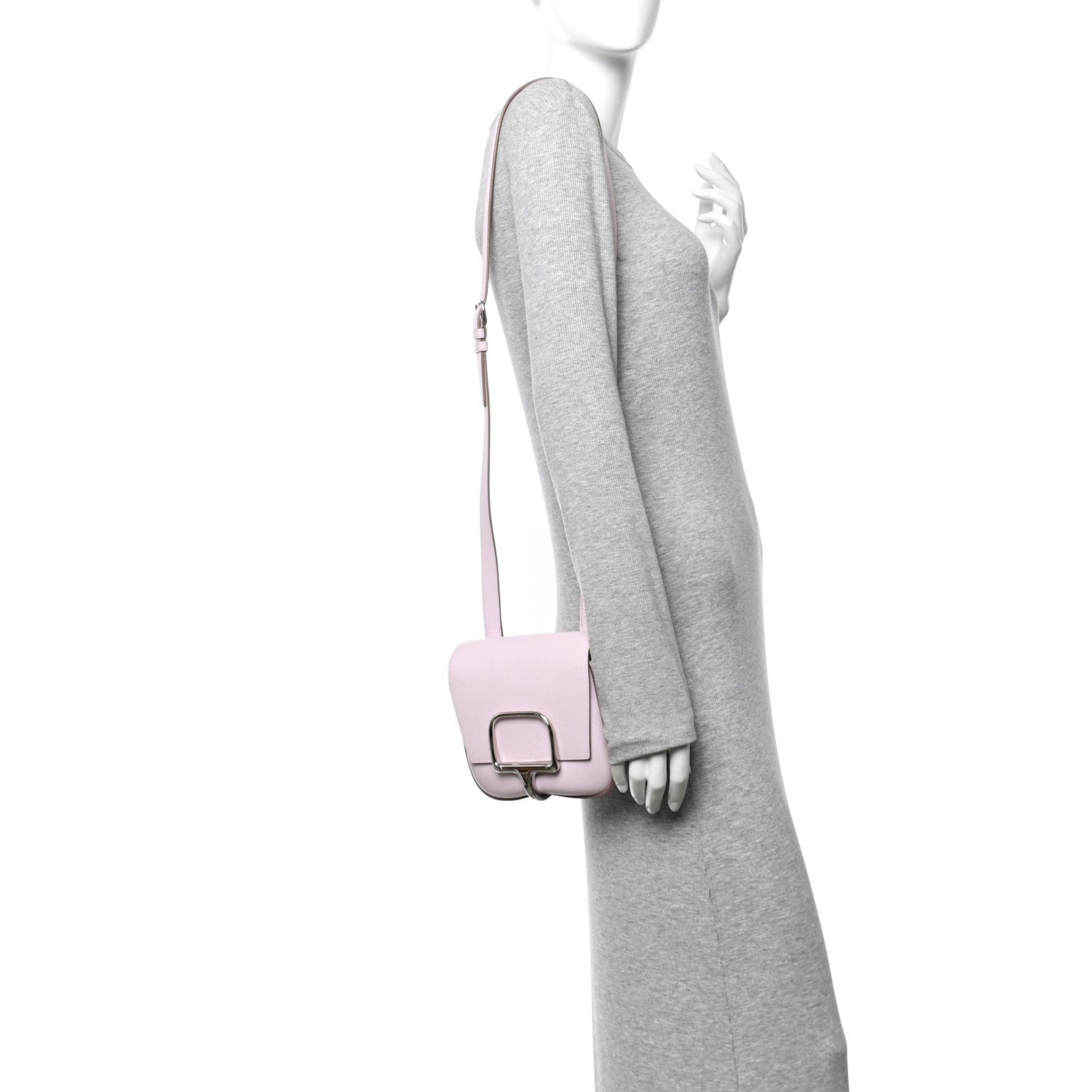 Hermes Epsom Mini Della Cavalleria Mauve Pale 2 of 14