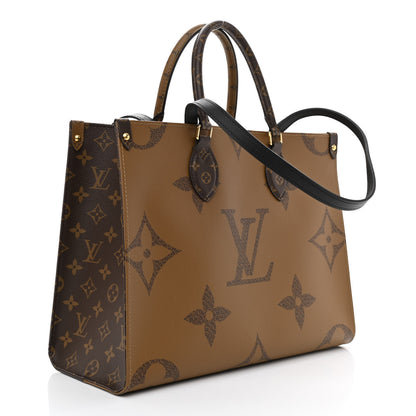 Louis Vuitton Reverse Monogram Giant Onthego MM 3 of 8