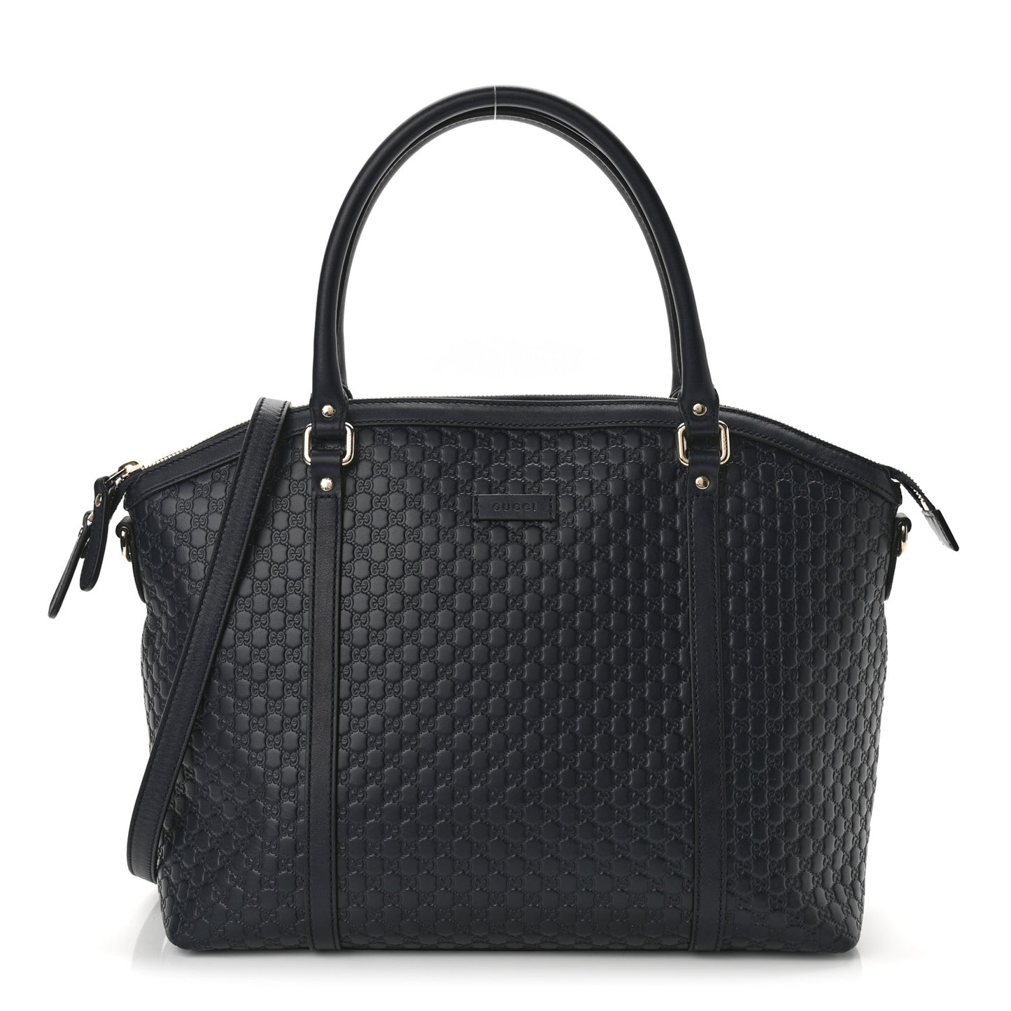 Soft Microguccissima Dome Satchel Navy