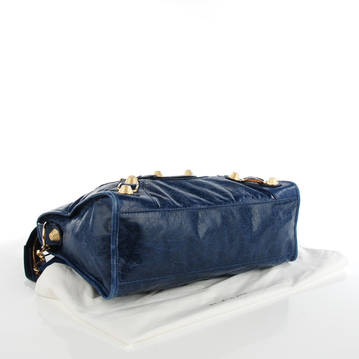 Balenciaga Agneau Giant 21 Gold Hardware City Bleu Roi 4 of 9