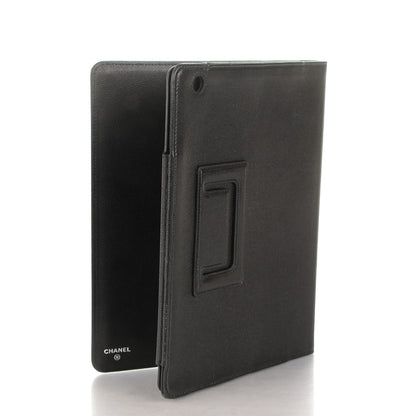 Chanel Caviar Sevruga iPad Case Black 3 of 7